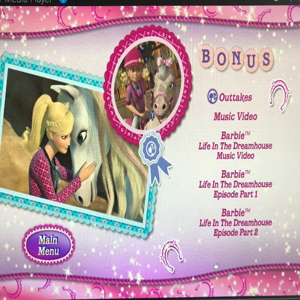 Barbie and Her Sisters in a Pony Tale DVD 2013 Mattel English French Spanish - Picture 4 of 16